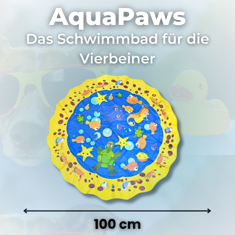 AquaPaws – Der Hundepool mit Fontäne