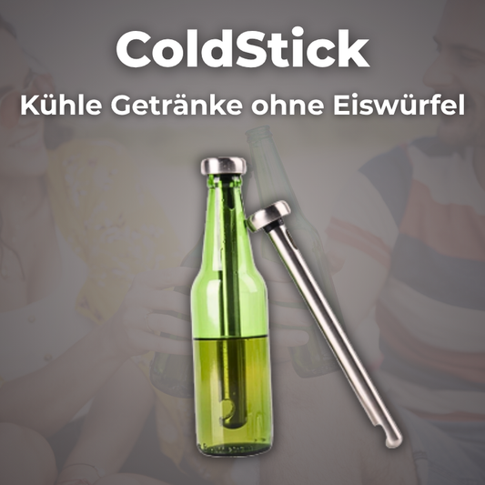 ColdStick – Der Flaschenkühler aus Edelstahl