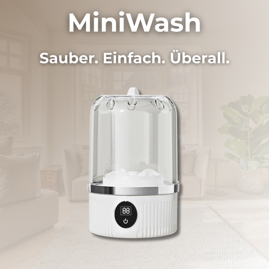 MiniWash – Die kabellose Mini-Waschmaschine