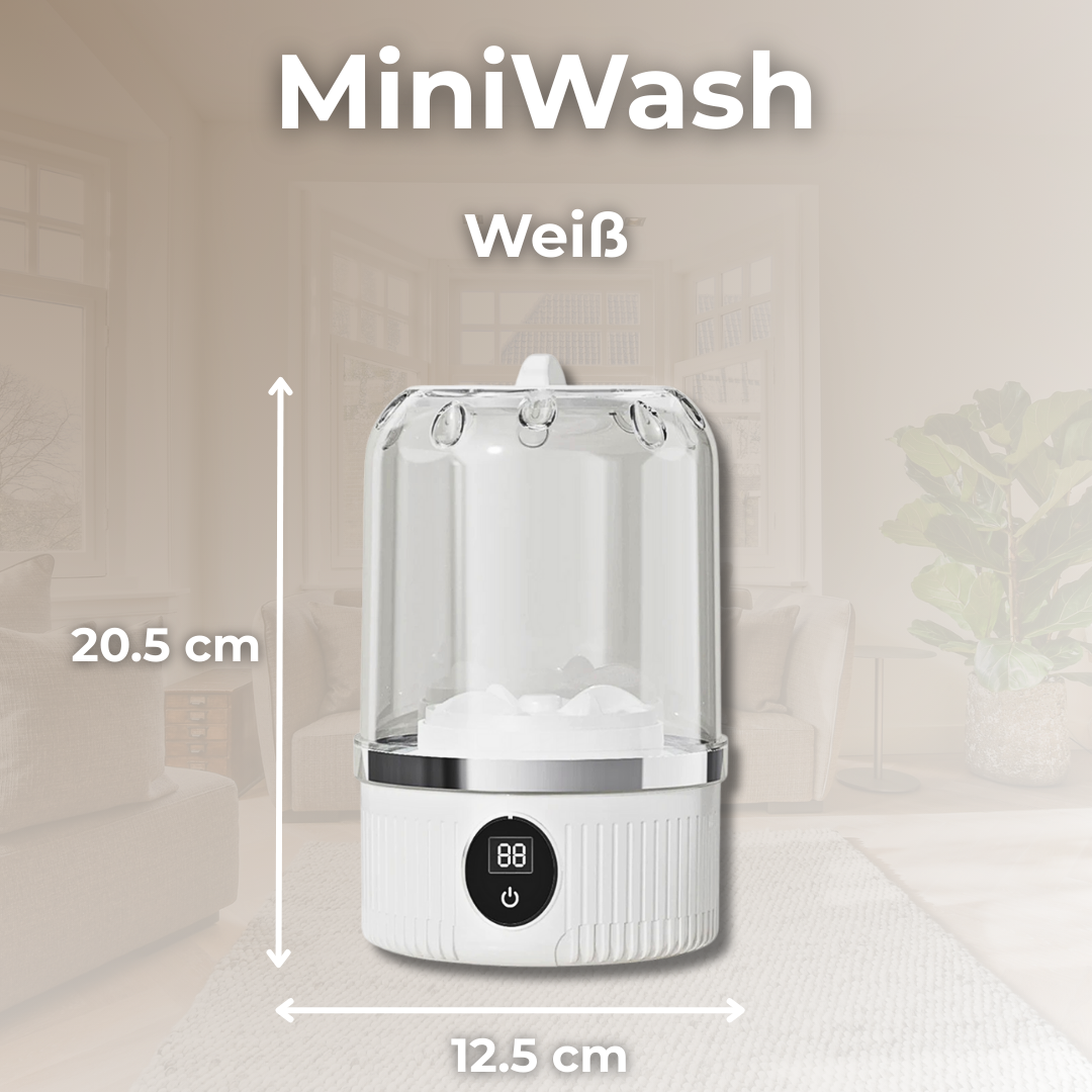 MiniWash – Die kabellose Mini-Waschmaschine