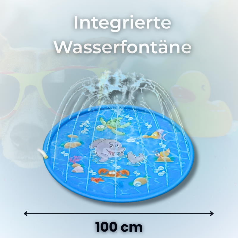 AquaPaws – Der Hundepool mit Fontäne