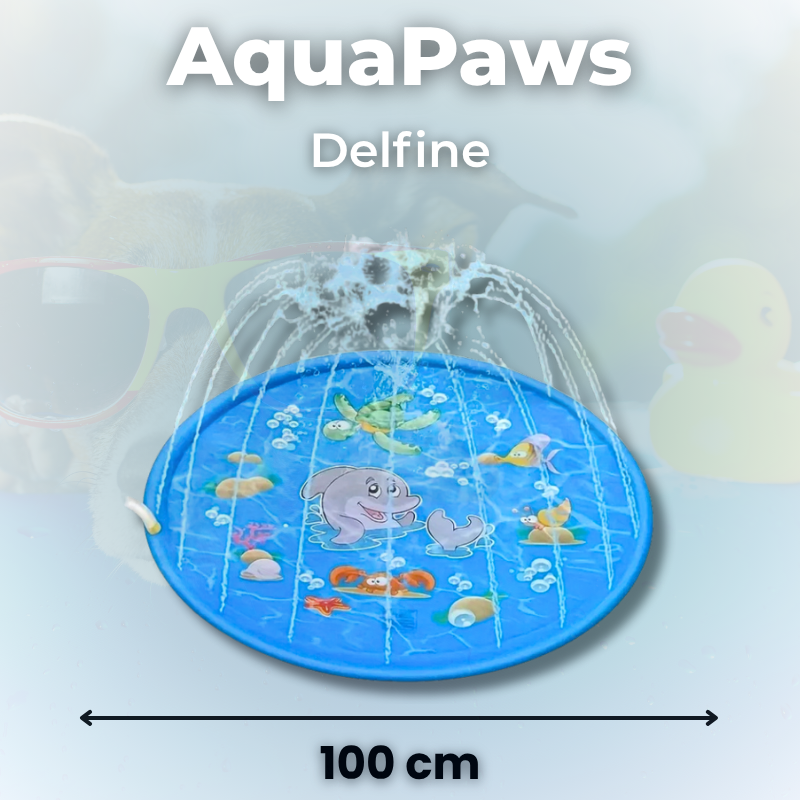 AquaPaws – Der Hundepool mit Fontäne