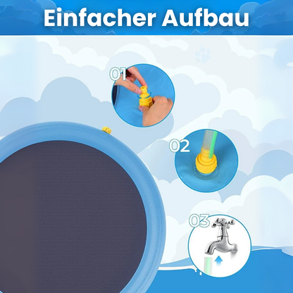 AquaPaws – Der Hundepool mit Fontäne