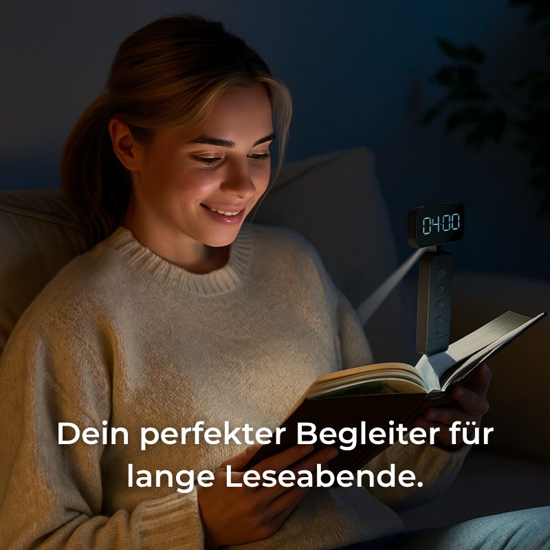 GlowLeaf – Das Buchlicht mit Timer