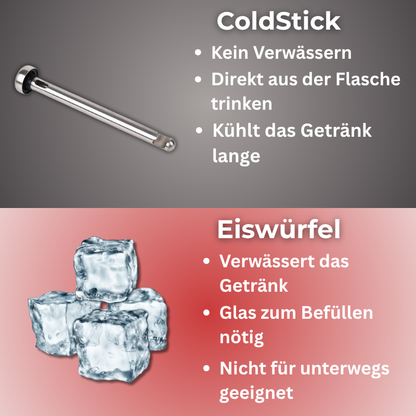 ColdStick – Der Flaschenkühler aus Edelstahl