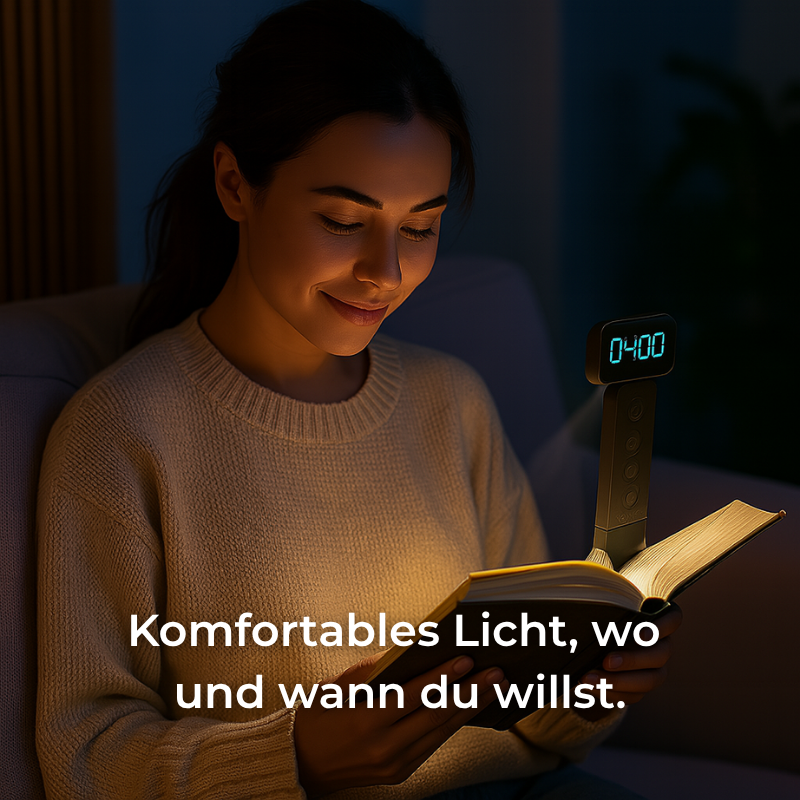 GlowLeaf – Das Buchlicht mit Timer