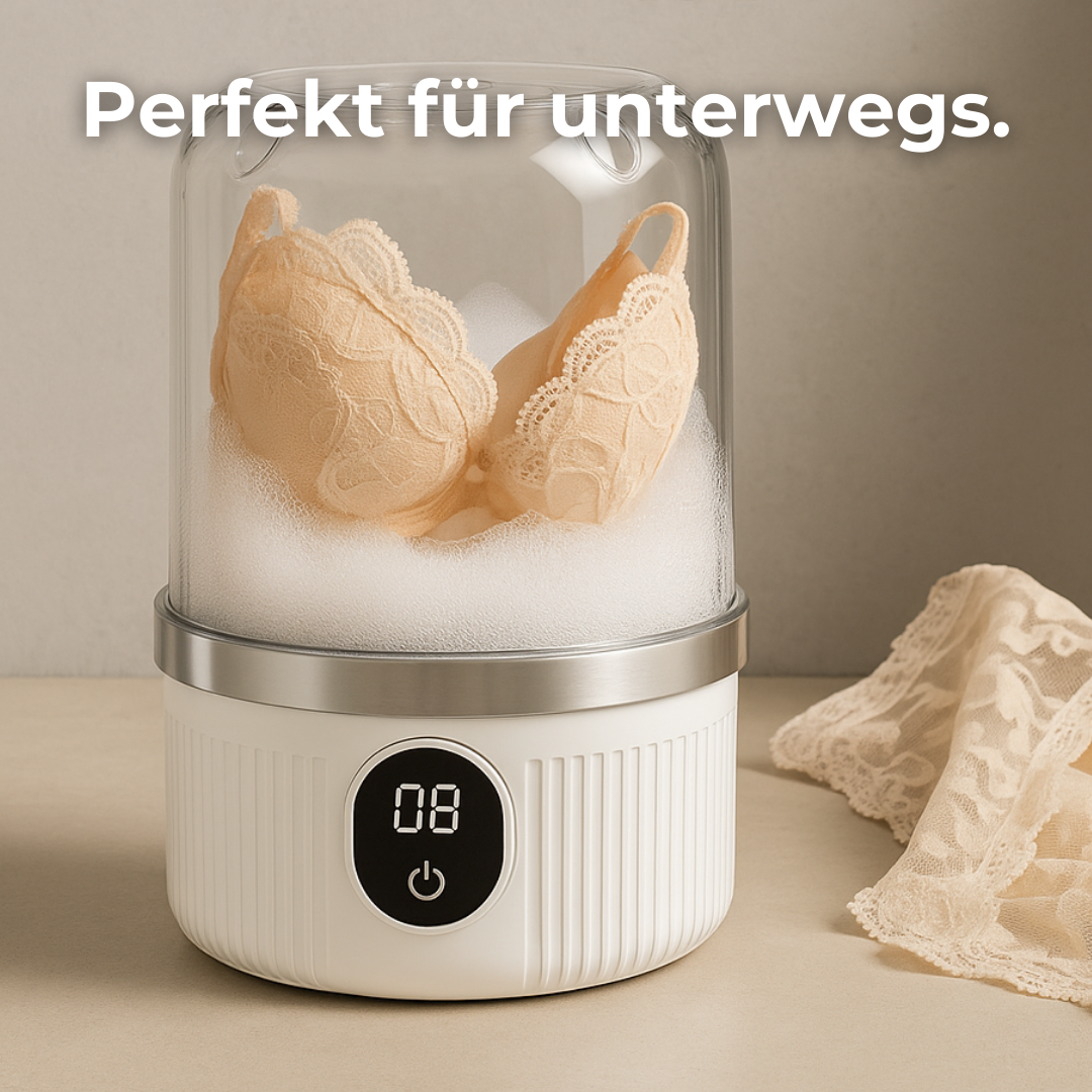MiniWash – Die kabellose Mini-Waschmaschine