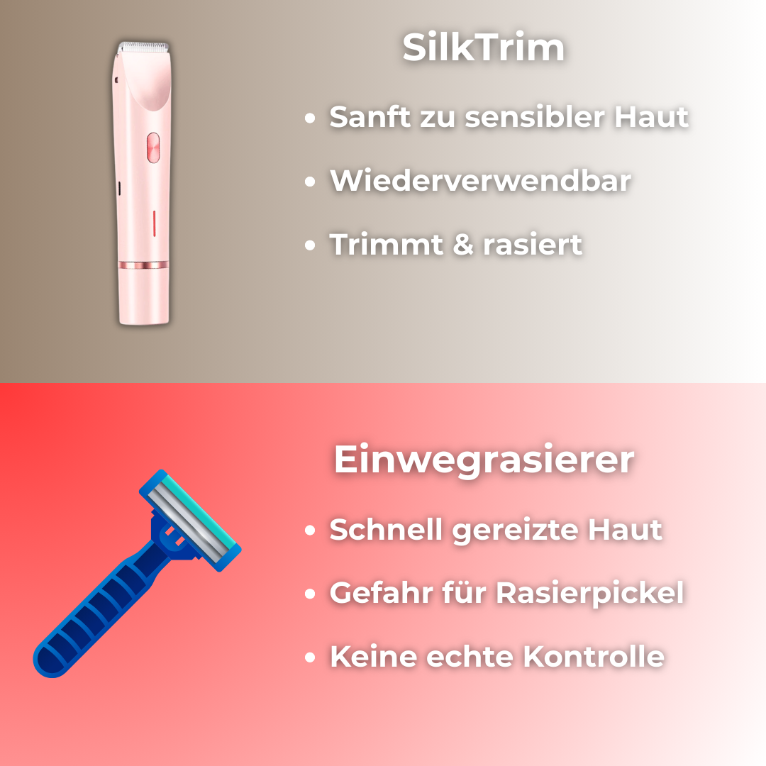 SilkTrim – Rasierer mit Dual-Head-System
