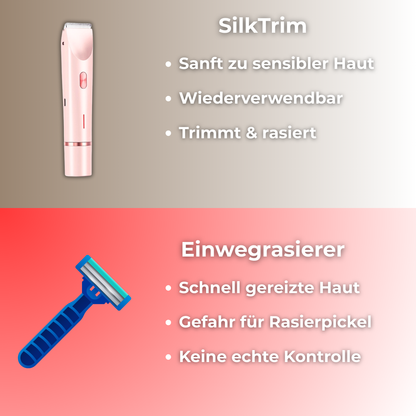 SilkTrim – Rasierer mit Dual-Head-System