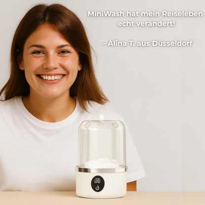MiniWash – Die kabellose Mini-Waschmaschine