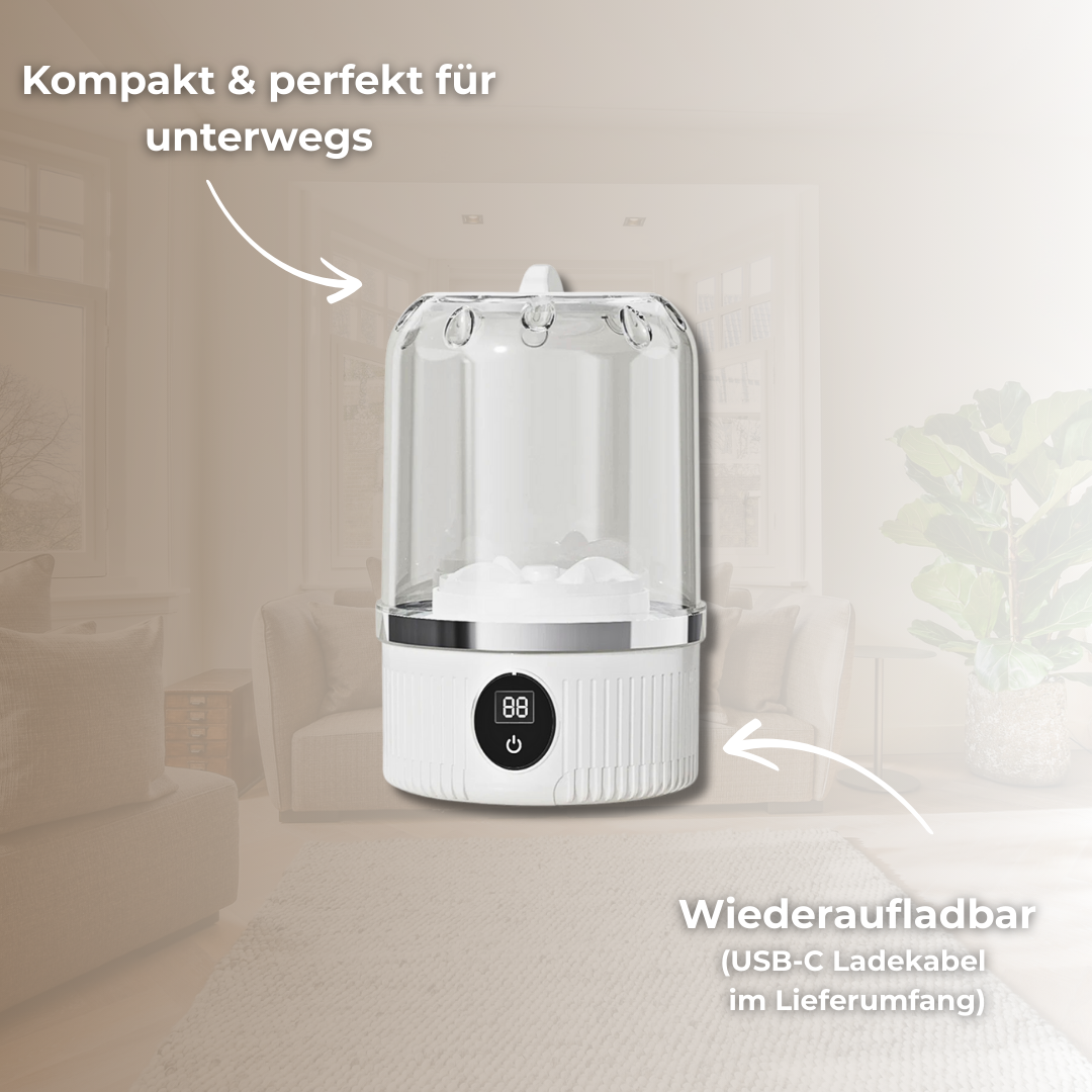 MiniWash – Die kabellose Mini-Waschmaschine