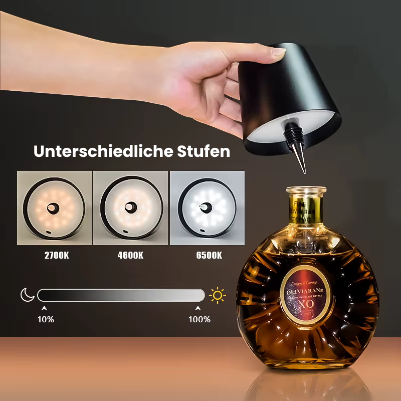 CorkLuxe - Edle Flaschenbeleuchtung